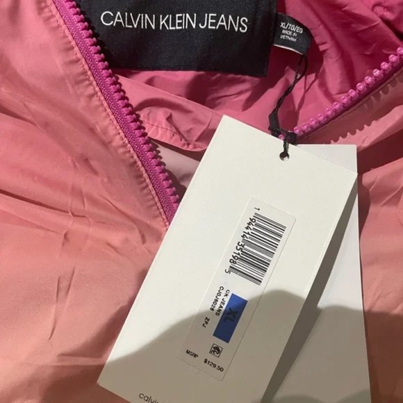 BNWT Calvin Klein Hoodie Wind breaker/Rain coat XS - Picture 7 of 8